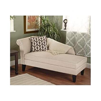 Amazon.com: Beige/tan Storage Chaise Lounge Sofa Chair Couch for