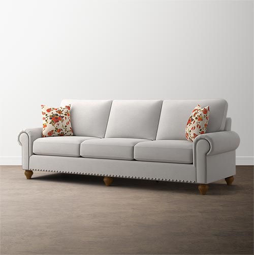 Fabric Sofas and Couches by Bassett Home Furnishings
