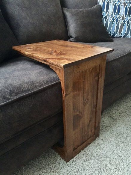 Knotty Alder sofa table | DIY 3 | Pinterest | Diy sofa table, Diy