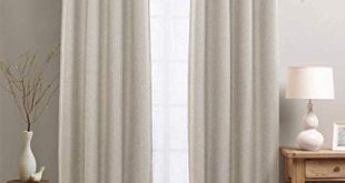 Amazon.com: Curtains for Bedroom Linen Textured Room Darkening