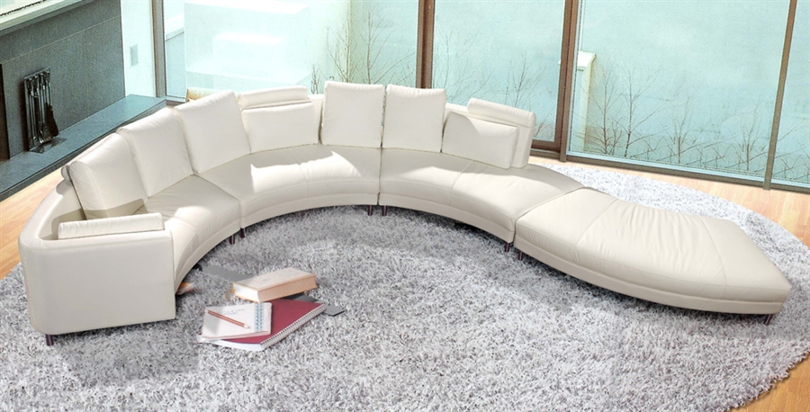 Modern Style Sectional Sofa Curved TOS-LF-4522
