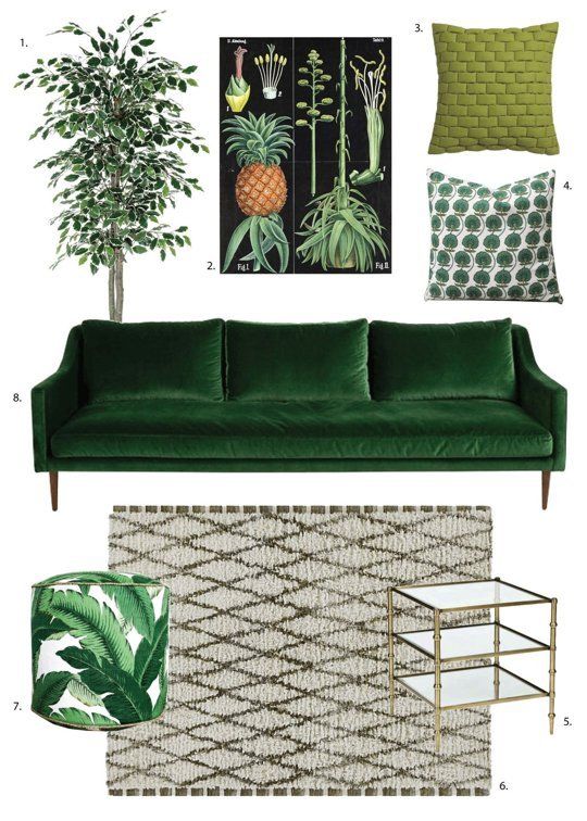 Shop The Trend: How To Get the Dark, Moody Botanical Look in 3 Very
