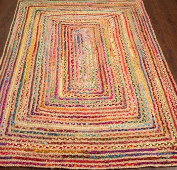 Indian Cotton Dhurrie Rugs For Living Room Carpet Handmade