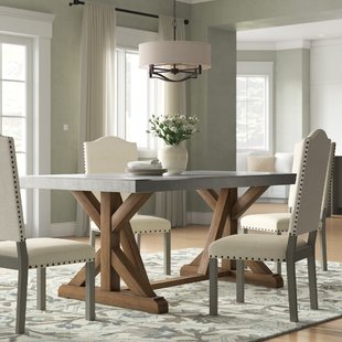 Distressed Finish Kitchen & Dining Tables You'll Love | Wayfair