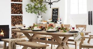 Toscana Extending Dining Table, Seadrift | Pottery Barn