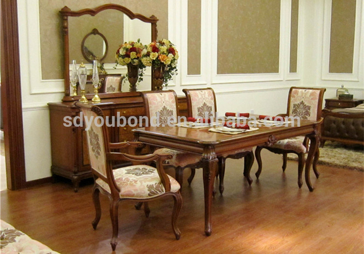0051 Latest Wood Dining Table Set Italy Dining Table Designs In Wood