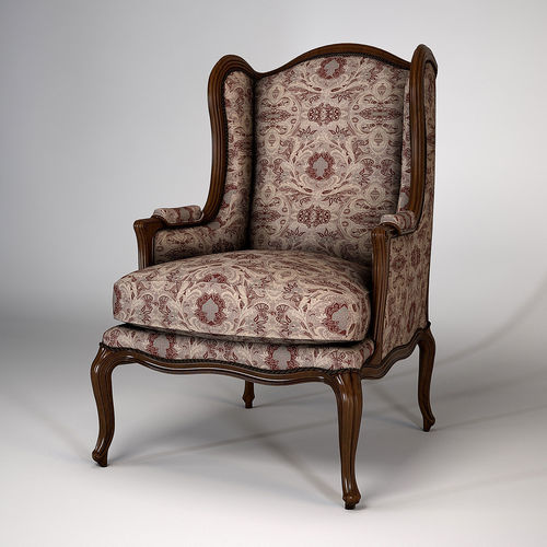 3D model Classic English Armchair | CGTrader