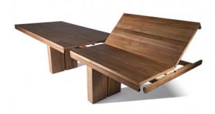 Teak Double Extendable Dining Table