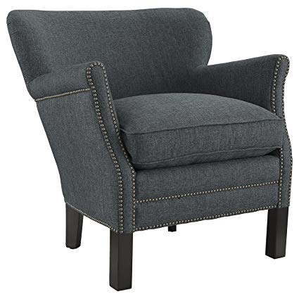 Amazon.com: Modway Key Fabric Armchair, Gray: Kitchen & Dining