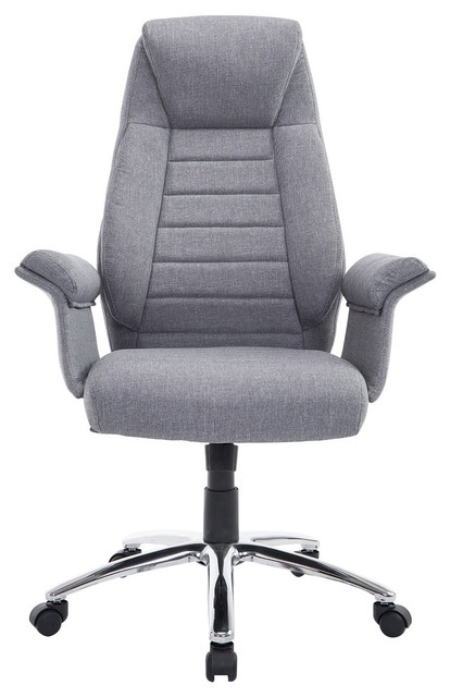 HomCom High Back Fabric Executive Office Chair - Contemporary