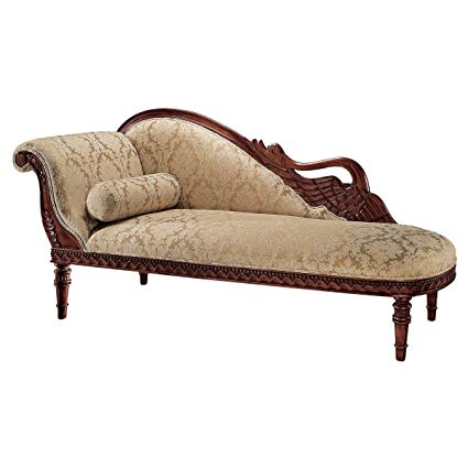 Amazon.com: Design Toscano Swan Fainting Couch: Left Version