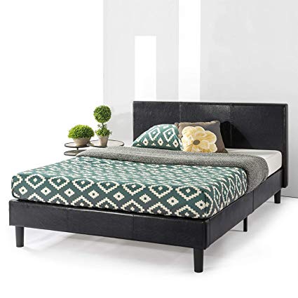 Amazon.com: Best Price Mattress Agra Upholstered Faux Leather with