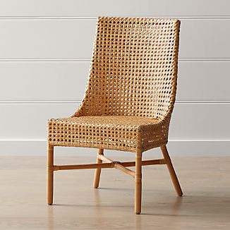 Rattan Dining Chairs | Crate and Barrel
