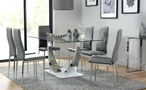 glass dining room table set u2013 duopai.me