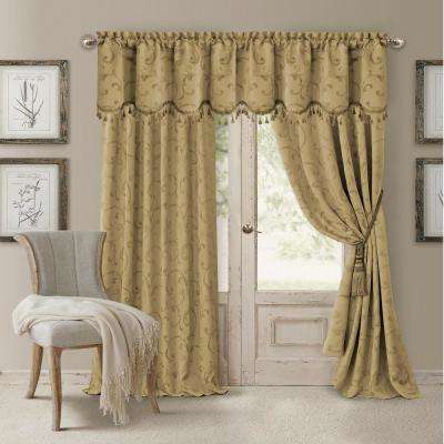 Gold - Curtains & Drapes - Window Treatments - The Home Depot