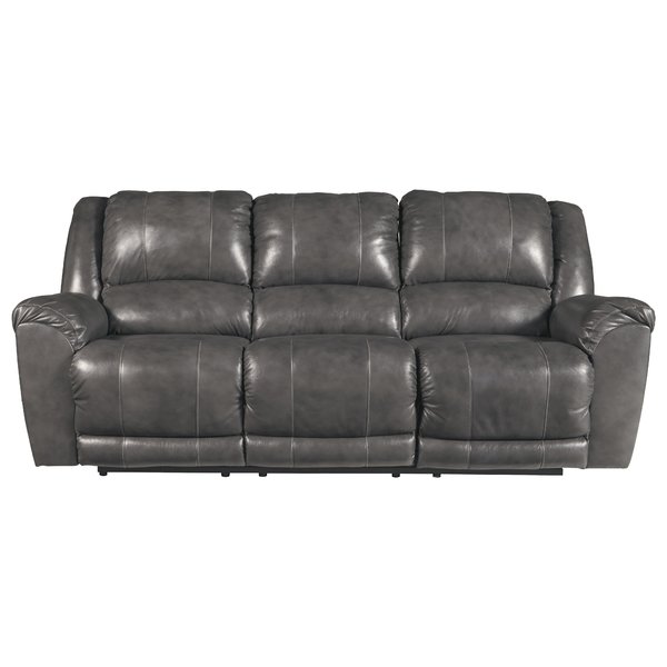 Darby Home Co Waterloo Leather Reclining Sofa & Reviews | Wayfair