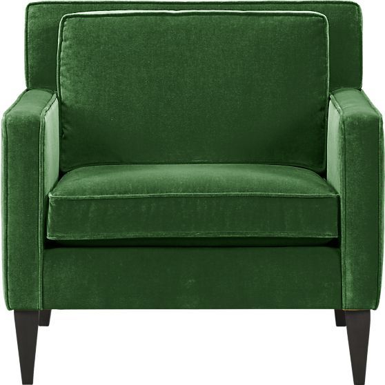 Emerald green is a great accent color this season! Rochelle Chair in