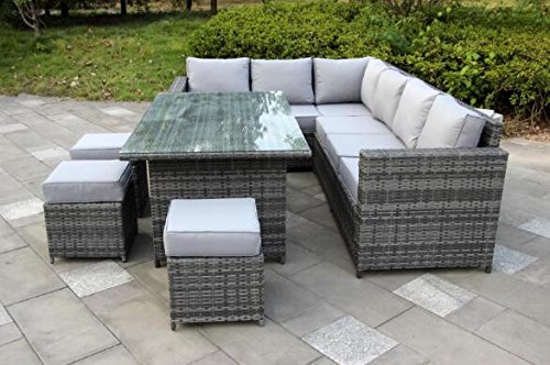Black And Grey Rattan Furniture Off 54, Grey Outdoor Furniture