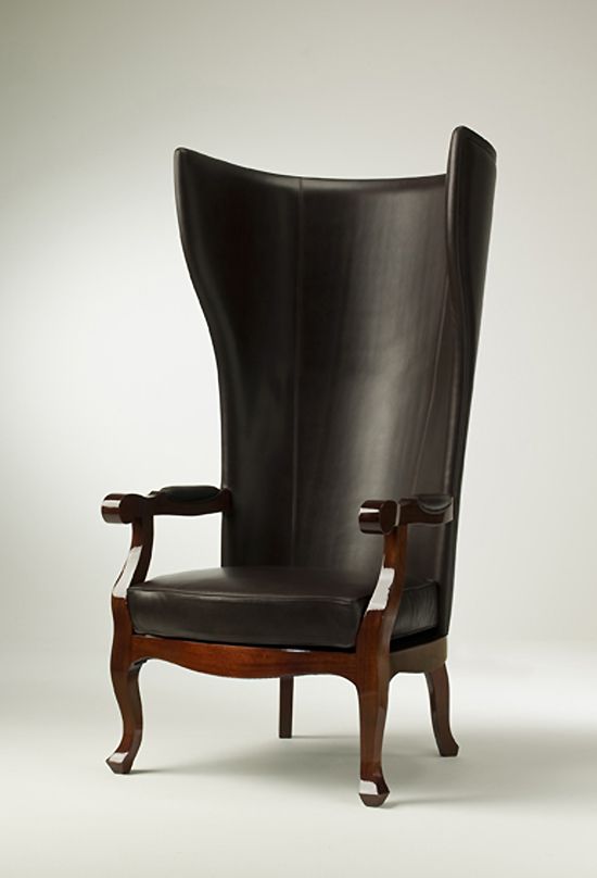 Armchairs - HIGH BACK WING ARMCHAIR DESIGN XVV from