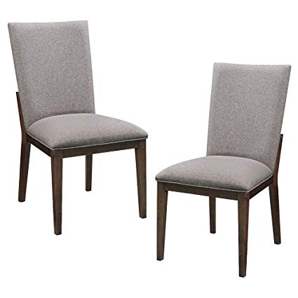 Amazon.com - Furniture At Home 653 Emery Upholstered Side Chair, Set