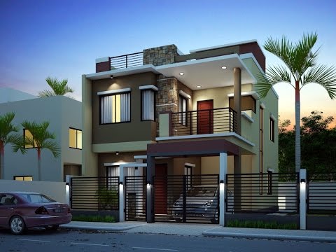modern house exterior painting home design ideas - YouTube