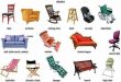 Chairs and the different types learning English