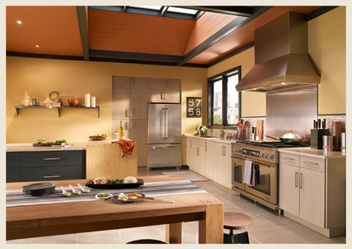 Colorfully, BEHR :: Easy Kitchen Color Ideas