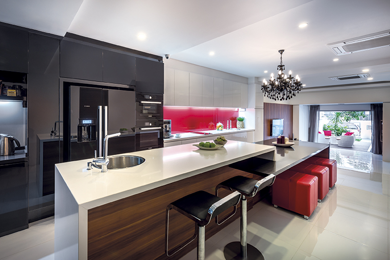 14 Kitchen Island Designs That Fit Singapore Homes, Kitchens With