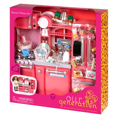 Our Generation® Gourmet Kitchen Accessory Set - Pink : Target