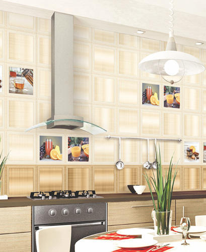 Ceramic 3D Digital Kitchen Wall Tiles, Thickness: 6 - 8 Mm, Rs 130
