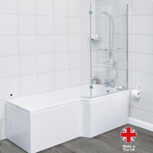 L Shaped Baths | Shower Baths & Screens from Bathshop321