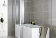 Niko L Shaped Shower Bath 1700 x 700mm