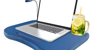 Amazon.com: Laptop Lap Desk, Portable with Foam Filled Fleece