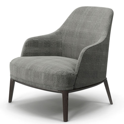 Poliform Jane Lounge and Large armchairs 3D model MAX OBJ MTL