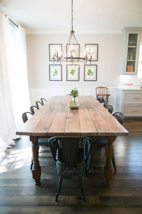 Get a large dining room table
for your home
