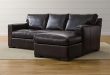 Leather Sectional Sleeper Sofas | Crate and Barrel