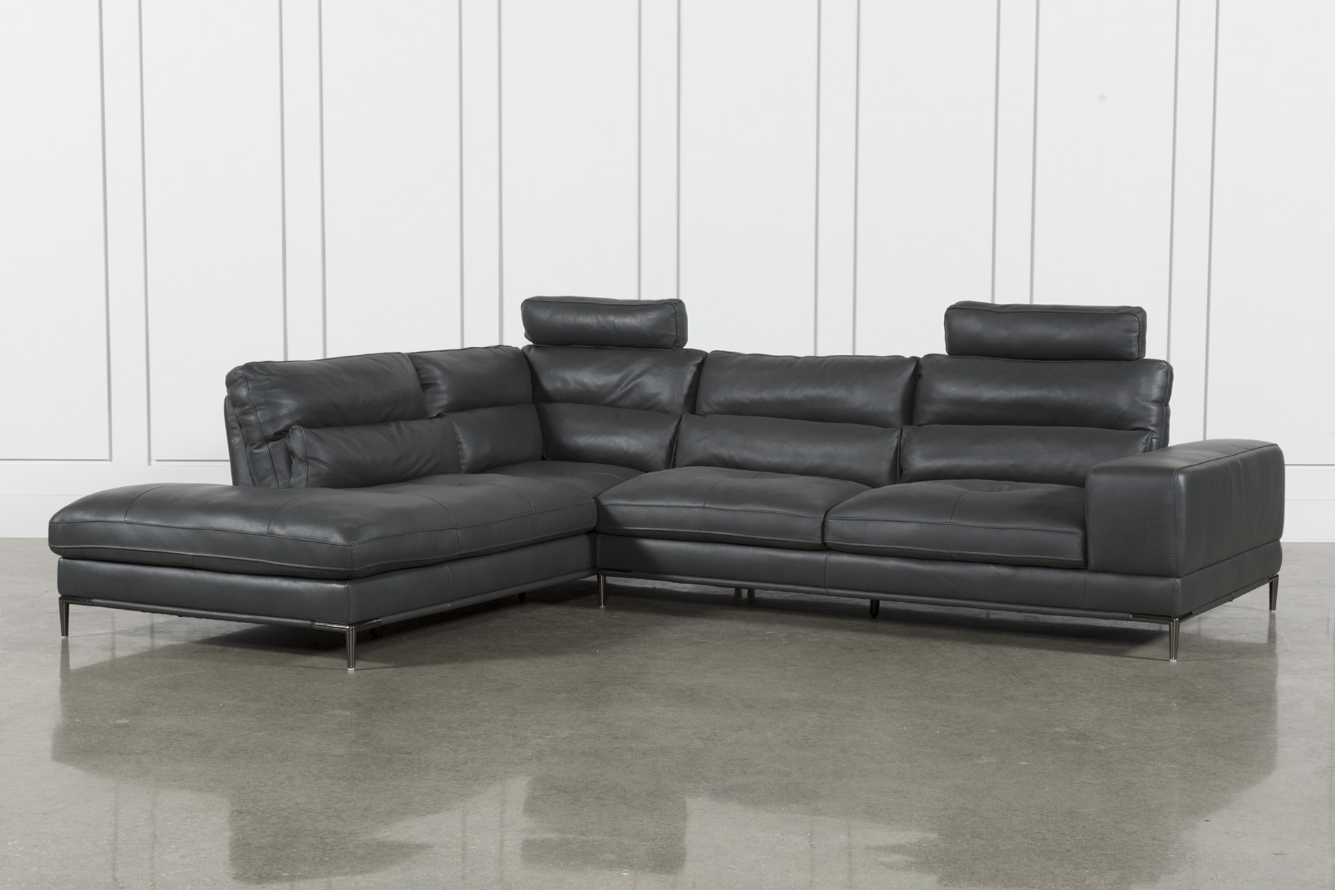Leather Sectional Sofas | Living Spaces