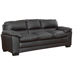 Real Leather Sofa Bed | Wayfair.co.uk