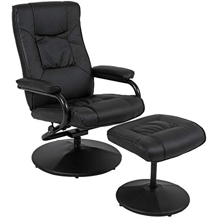 Amazon.com: Best Choice Products Leather Swivel Recliner Lounge