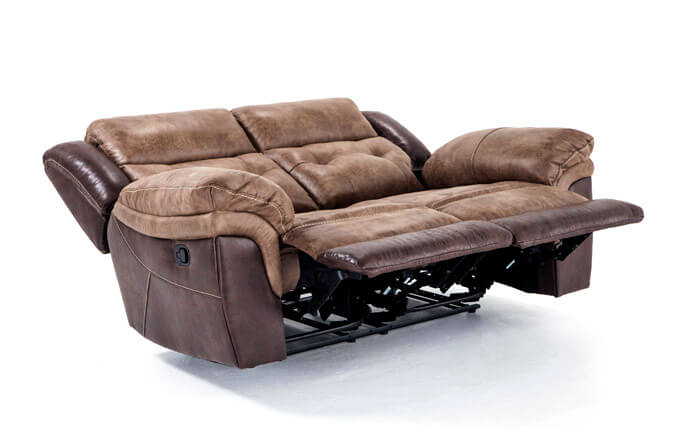 Phoenix Leather Power Reclining Loveseat | Bob's Discount Furniture