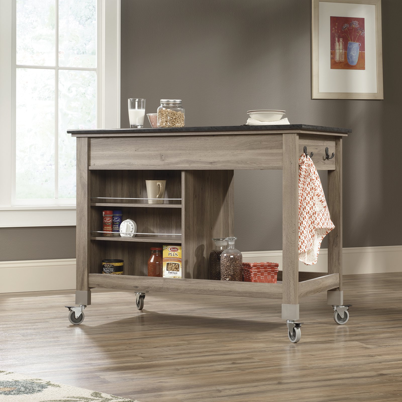 Sauder Mobile Kitchen Island - Walmart.com