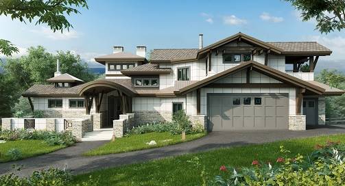 Contemporary House Plans & Small Cool, Modern Home Designs by THD