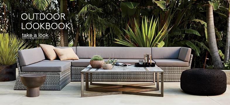 Modern Outdoor Furniture for Simply Attractive Exterior Living Area