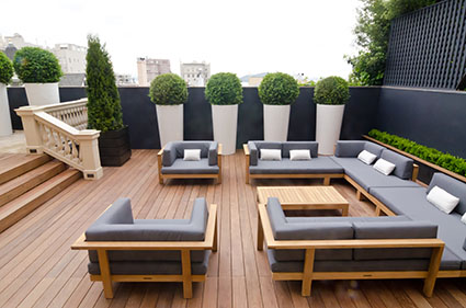 Henry Hall Designs modern outdoor furniture for garden&patio