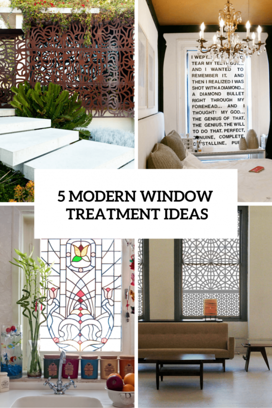 5 Modern Window Treatment Ideas For Privacy And Style - DigsDigs