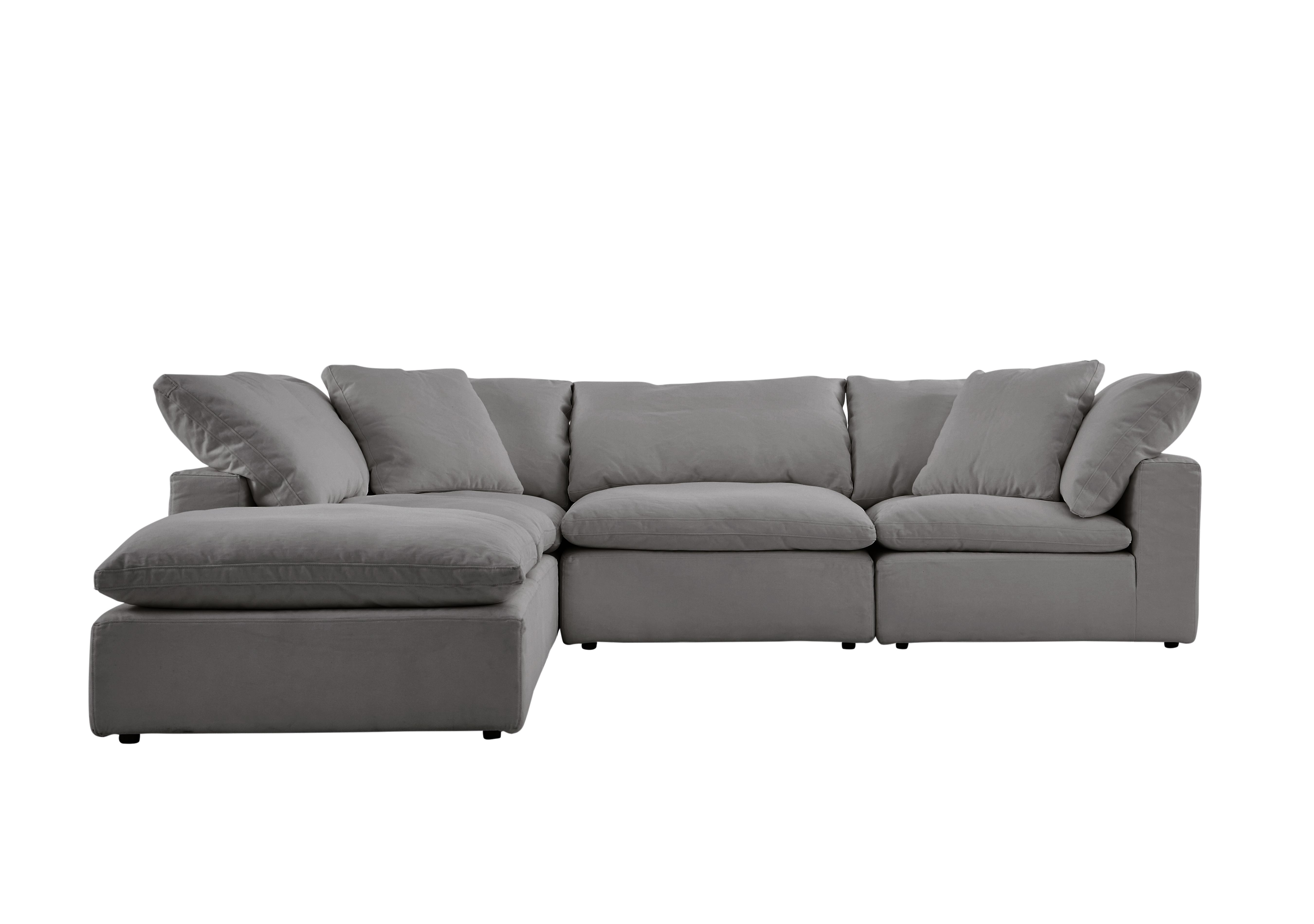 Cloud 5 Piece Corner Sofa including Footstool - Halo - Furniture Village