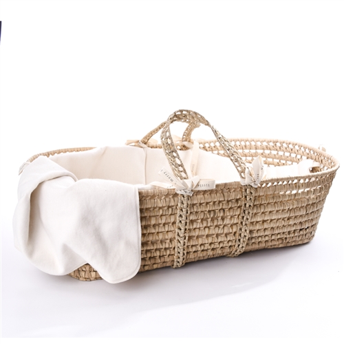 Organic Moses Basket | Little Merry Fellows | Made in USA