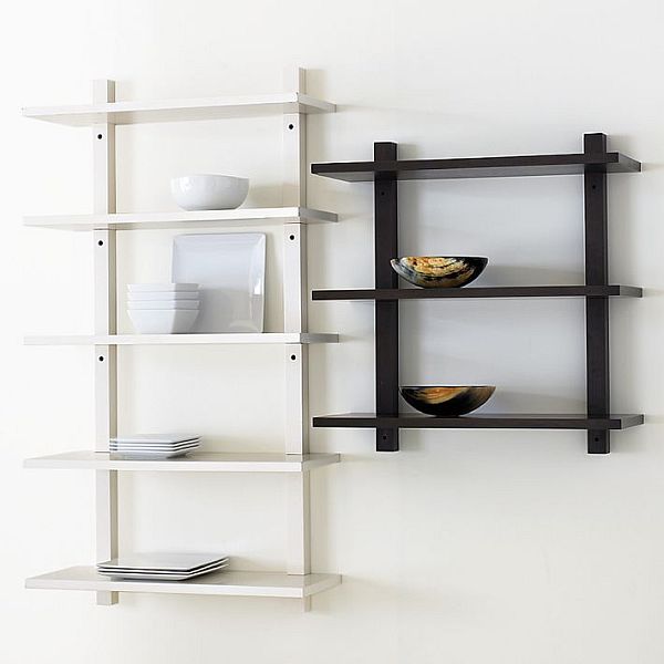 Simple Wall-Mounted Bookcase