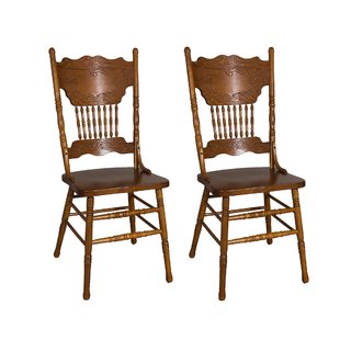 Oak Kitchen & Dining Chairs You'll Love | Wayfair