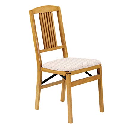 Amazon.com: Stakmore Simple Mission Folding Chair Finish, Set of 2